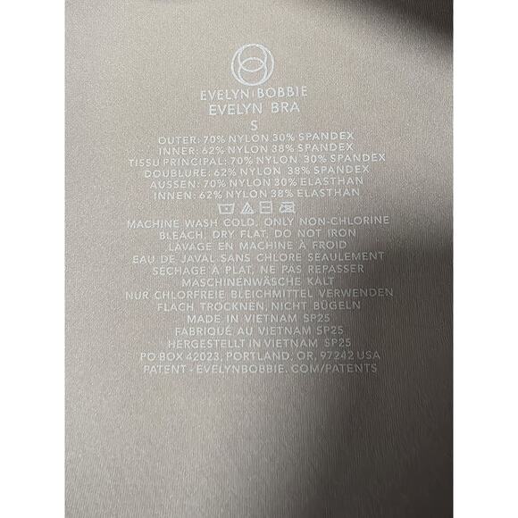 Evelyn & Bobbie The Evelyn Bra Size Small Women's Nude - Picture 5 of 5